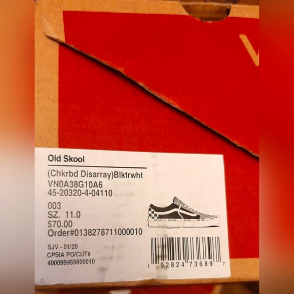 Vans Old Skool Checkerboard Disarray - Picture 8 of 8